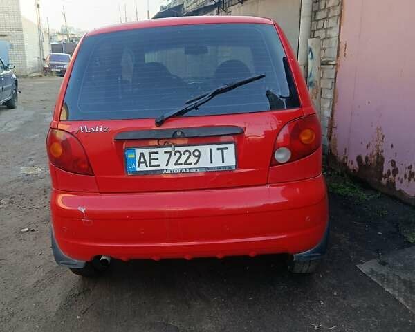 Червоний Деу Матіз, об'ємом двигуна 0.8 л та пробігом 116 тис. км за 1250 $, фото 2 на Automoto.ua