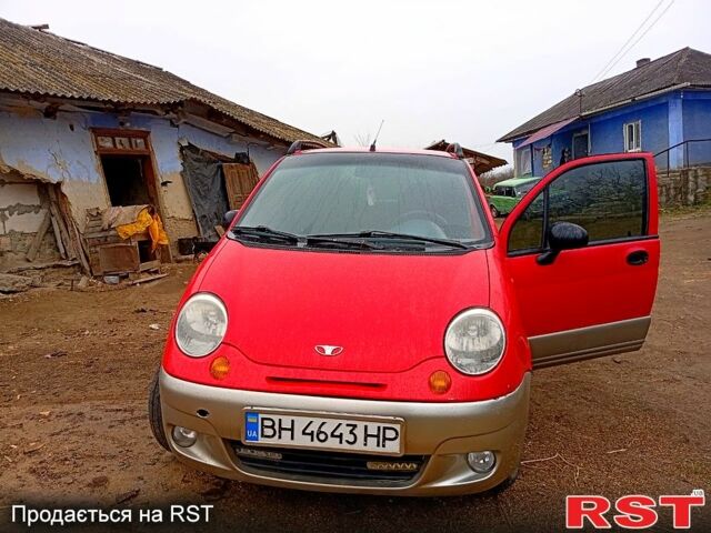 Красный Дэу Матиз, объемом двигателя 1 л и пробегом 132 тыс. км за 2500 $, фото 2 на Automoto.ua
