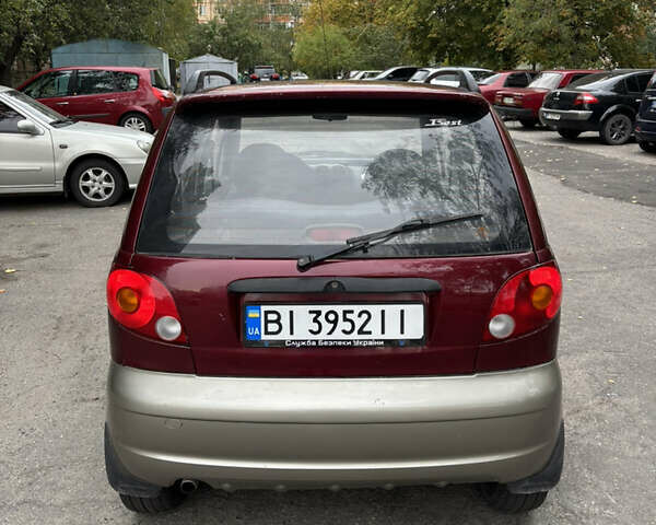 Красный Дэу Матиз, объемом двигателя 1 л и пробегом 90 тыс. км за 2200 $, фото 5 на Automoto.ua