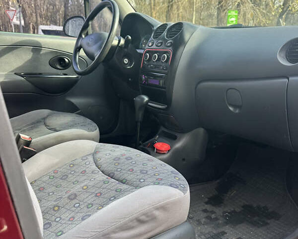 Красный Дэу Матиз, объемом двигателя 0.8 л и пробегом 175 тыс. км за 2850 $, фото 32 на Automoto.ua