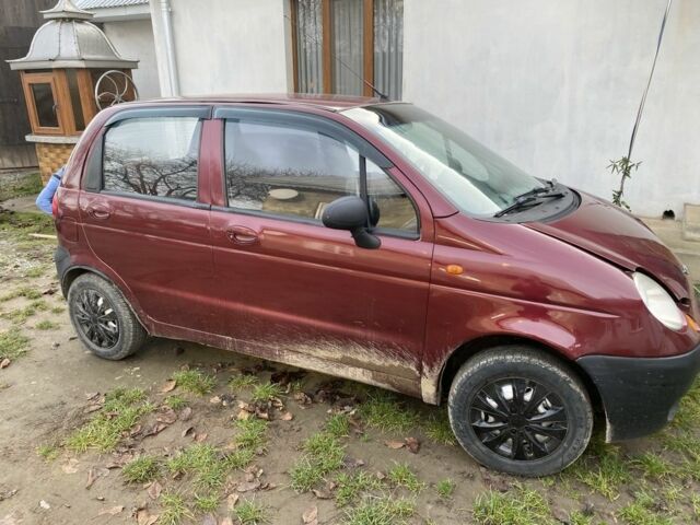 Красный Дэу Матиз, объемом двигателя 0.8 л и пробегом 3 тыс. км за 2000 $, фото 2 на Automoto.ua