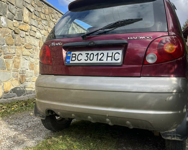 Дэу Матиз 2007 в Львове на Automoto.ua Красный Дэу Матиз, объемом двигателя 1 л и пробегом 125 тыс. км за 2600 $, фото 1 на Automoto.ua