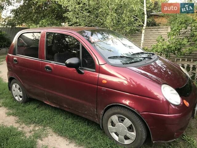 Червоний Деу Матіз, об'ємом двигуна 0.8 л та пробігом 114 тис. км за 3200 $, фото 2 на Automoto.ua