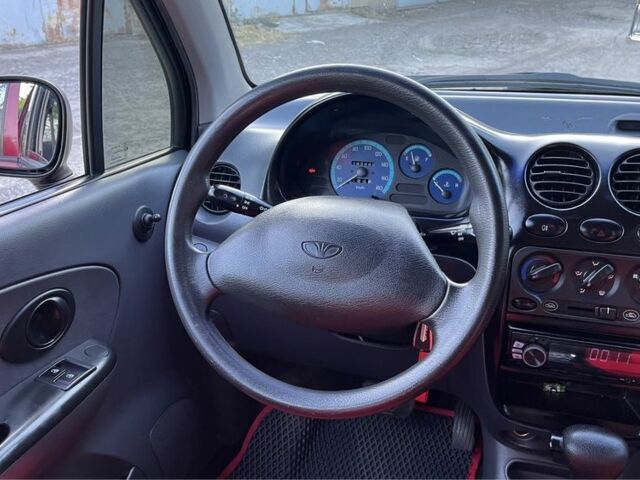Красный Дэу Матиз, объемом двигателя 0.8 л и пробегом 145 тыс. км за 3200 $, фото 19 на Automoto.ua