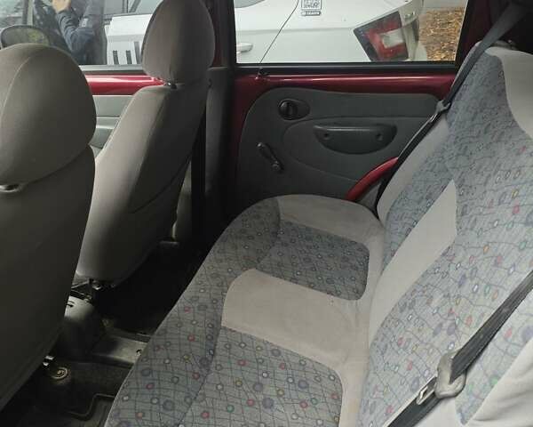 Красный Дэу Матиз, объемом двигателя 0.8 л и пробегом 125 тыс. км за 1800 $, фото 9 на Automoto.ua