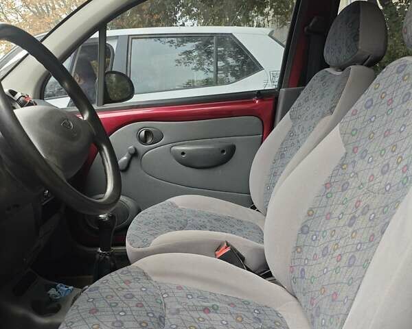 Красный Дэу Матиз, объемом двигателя 0.8 л и пробегом 125 тыс. км за 1800 $, фото 7 на Automoto.ua