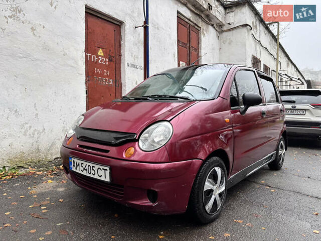 Червоний Деу Матіз, об'ємом двигуна 0.8 л та пробігом 142 тис. км за 2400 $, фото 2 на Automoto.ua