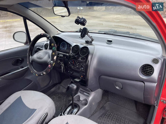 Красный Дэу Матиз, объемом двигателя 0.8 л и пробегом 120 тыс. км за 2850 $, фото 7 на Automoto.ua