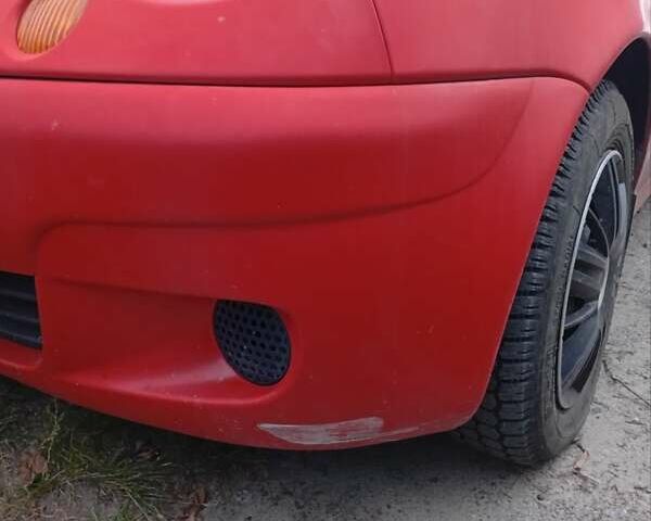 Червоний Деу Матіз, об'ємом двигуна 0.8 л та пробігом 120 тис. км за 2200 $, фото 3 на Automoto.ua