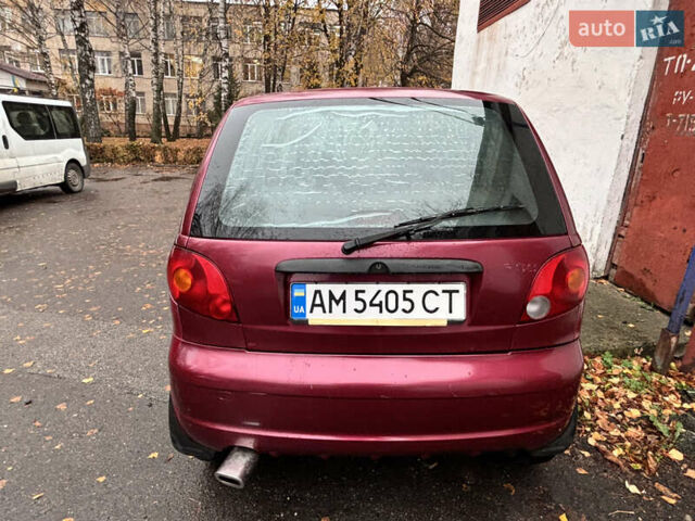 Червоний Деу Матіз, об'ємом двигуна 0.8 л та пробігом 142 тис. км за 2400 $, фото 9 на Automoto.ua
