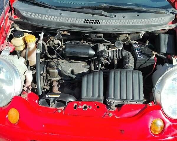 Красный Дэу Матиз, объемом двигателя 0.8 л и пробегом 123 тыс. км за 2999 $, фото 10 на Automoto.ua