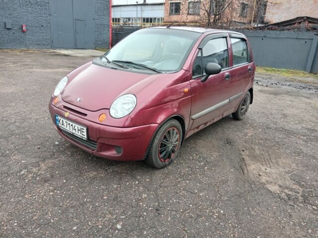 Червоний Деу Матіз, об'ємом двигуна 0.8 л та пробігом 160 тис. км за 2600 $, фото 1 на Automoto.ua