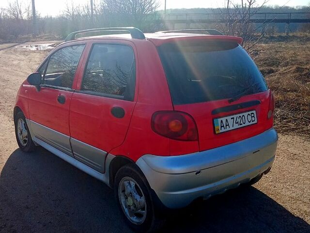 Червоний Деу Матіз, об'ємом двигуна 10 л та пробігом 0 тис. км за 1650 $, фото 3 на Automoto.ua