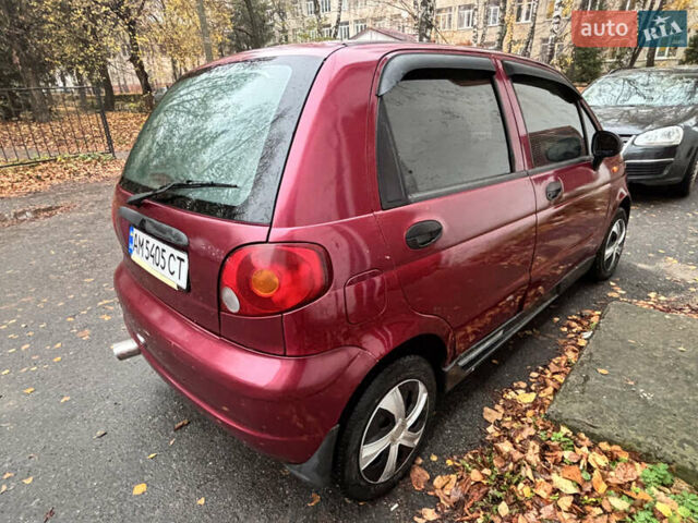 Червоний Деу Матіз, об'ємом двигуна 0.8 л та пробігом 142 тис. км за 2400 $, фото 10 на Automoto.ua