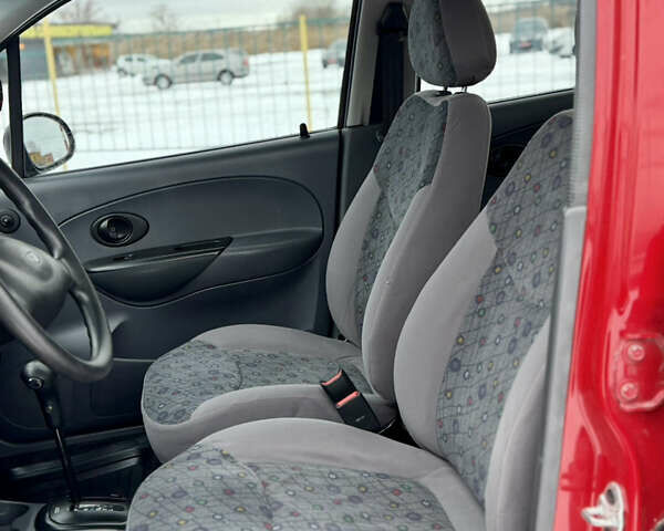 Красный Дэу Матиз, объемом двигателя 0.8 л и пробегом 93 тыс. км за 3550 $, фото 15 на Automoto.ua