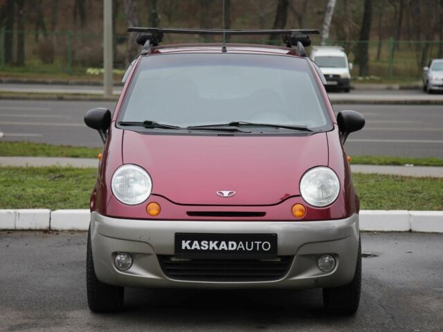 Красный Дэу Матиз, объемом двигателя 1 л и пробегом 204 тыс. км за 3300 $, фото 1 на Automoto.ua