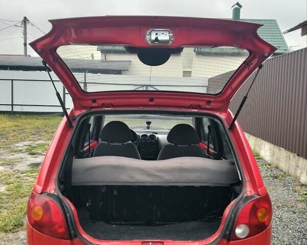 Красный Дэу Матиз, объемом двигателя 0.8 л и пробегом 120 тыс. км за 2200 $, фото 10 на Automoto.ua