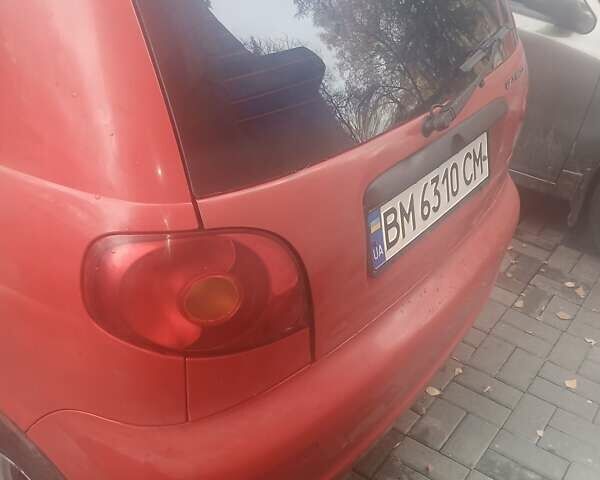Червоний Деу Матіз, об'ємом двигуна 0.8 л та пробігом 153 тис. км за 1500 $, фото 3 на Automoto.ua