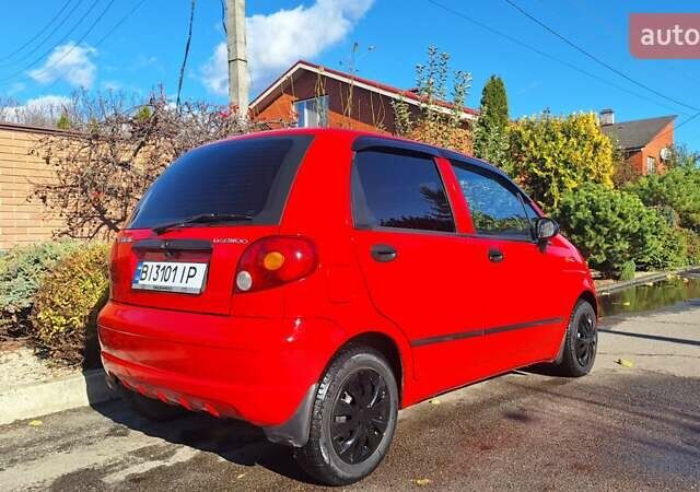 Дэу Матиз 2007 в Полтаве на Automoto.ua Красный Дэу Матиз, объемом двигателя 0.8 л и пробегом 120 тыс. км за 3300 $, фото 4 на Automoto.ua