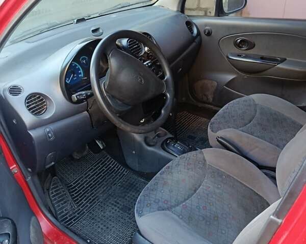 Червоний Деу Матіз, об'ємом двигуна 0.8 л та пробігом 116 тис. км за 1250 $, фото 3 на Automoto.ua