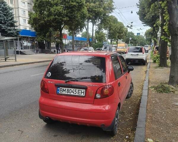 Красный Дэу Матиз, объемом двигателя 0.8 л и пробегом 100 тыс. км за 2398 $, фото 3 на Automoto.ua