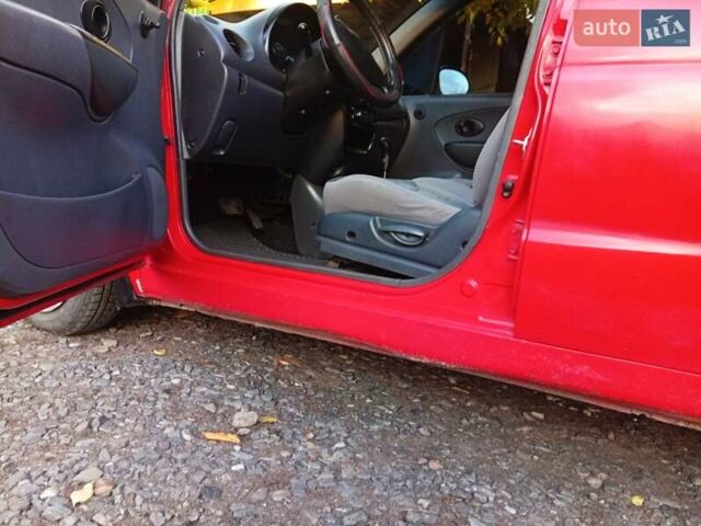 Красный Дэу Матиз, объемом двигателя 0.8 л и пробегом 138 тыс. км за 2499 $, фото 15 на Automoto.ua