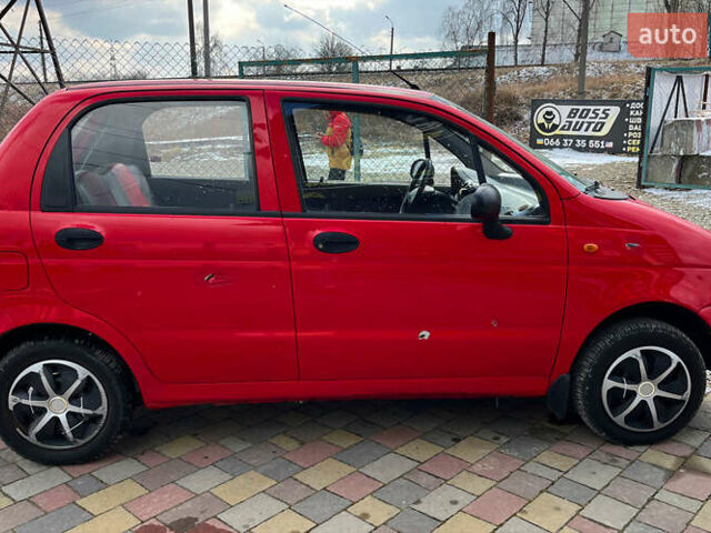 Красный Дэу Матиз, объемом двигателя 0.8 л и пробегом 23 тыс. км за 2800 $, фото 7 на Automoto.ua