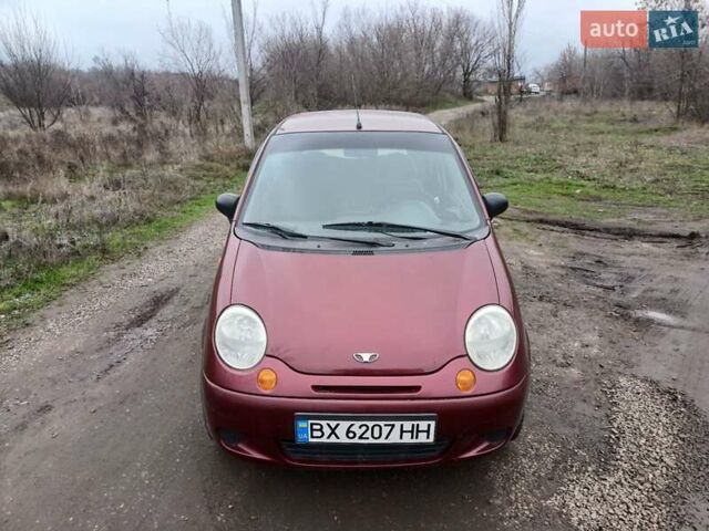 Червоний Деу Матіз, об'ємом двигуна 0.8 л та пробігом 186 тис. км за 2650 $, фото 10 на Automoto.ua