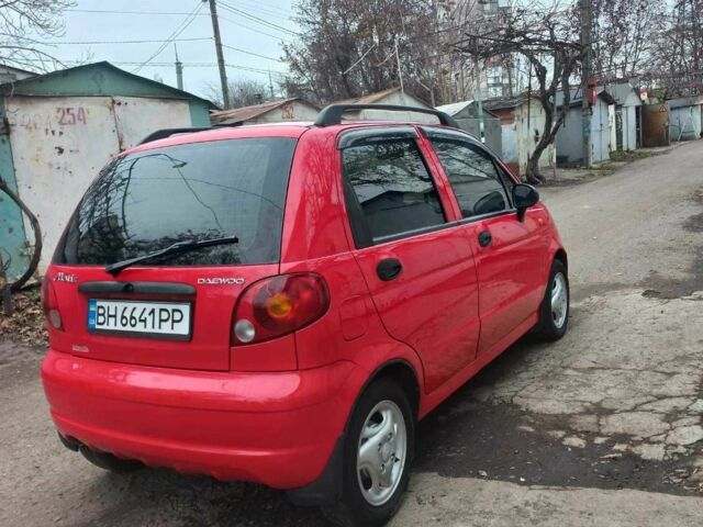 Червоний Деу Матіз, об'ємом двигуна 0.8 л та пробігом 64 тис. км за 3400 $, фото 4 на Automoto.ua