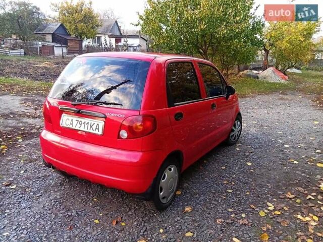 Дэу Матиз 2007 в Золотоноше на Automoto.ua Красный Дэу Матиз, объемом двигателя 0.8 л и пробегом 138 тыс. км за 2750 $, фото 9 на Automoto.ua