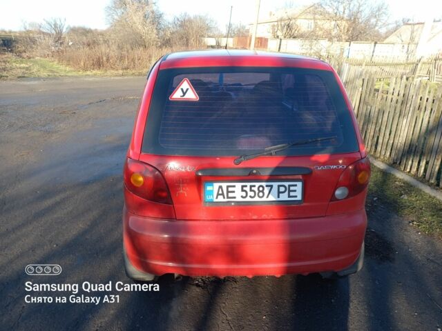 Червоний Деу Матіз, об'ємом двигуна 0.8 л та пробігом 187 тис. км за 1890 $, фото 10 на Automoto.ua