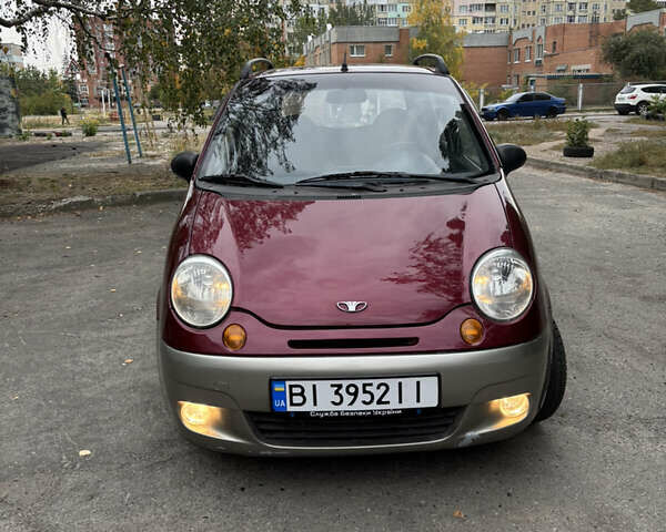 Красный Дэу Матиз, объемом двигателя 1 л и пробегом 90 тыс. км за 1900 $, фото 1 на Automoto.ua