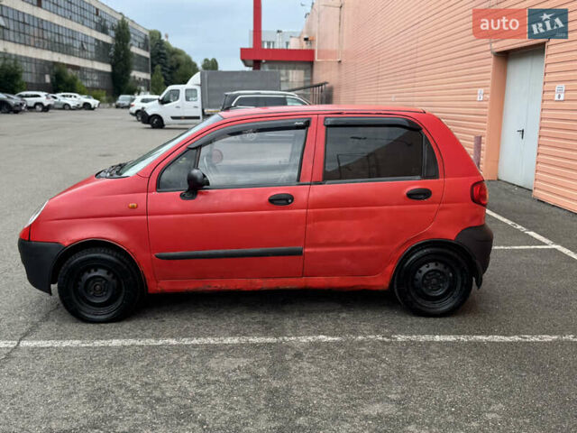 Красный Дэу Матиз, объемом двигателя 0.8 л и пробегом 127 тыс. км за 1200 $, фото 5 на Automoto.ua