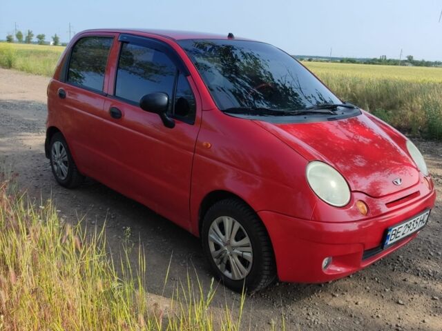 Красный Дэу Матиз, объемом двигателя 0.8 л и пробегом 149 тыс. км за 2600 $, фото 2 на Automoto.ua