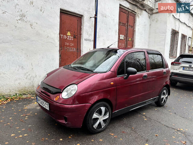 Червоний Деу Матіз, об'ємом двигуна 0.8 л та пробігом 142 тис. км за 2400 $, фото 1 на Automoto.ua