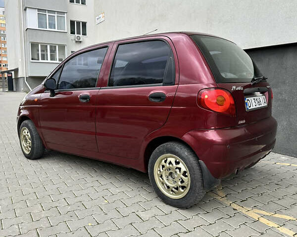 Красный Дэу Матиз, объемом двигателя 0.8 л и пробегом 174 тыс. км за 2950 $, фото 6 на Automoto.ua