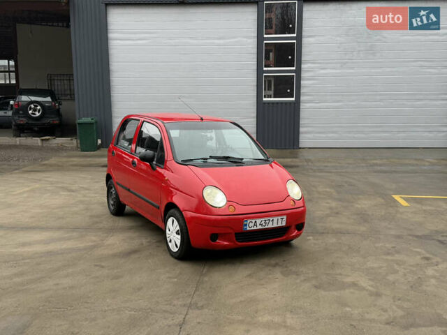 Червоний Деу Матіз, об'ємом двигуна 0.8 л та пробігом 130 тис. км за 2850 $, фото 1 на Automoto.ua