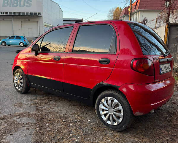 Красный Дэу Матиз, объемом двигателя 0.8 л и пробегом 180 тыс. км за 1950 $, фото 9 на Automoto.ua