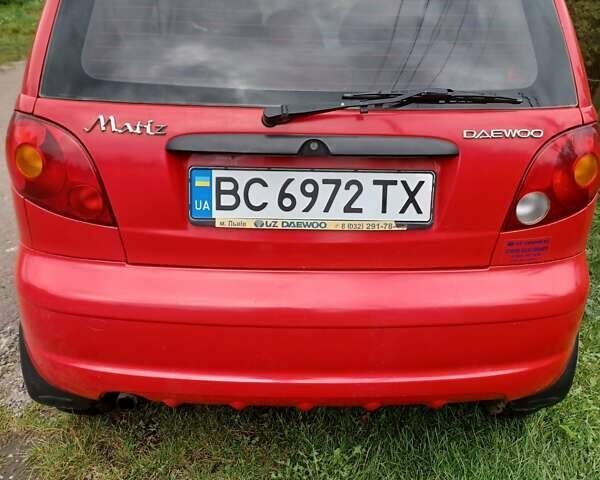 Червоний Деу Матіз, об'ємом двигуна 0.8 л та пробігом 130 тис. км за 2250 $, фото 7 на Automoto.ua