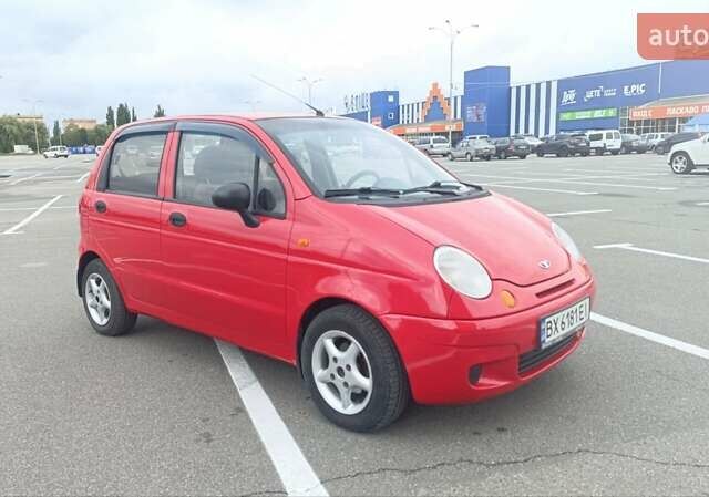 Красный Дэу Матиз, объемом двигателя 0.8 л и пробегом 126 тыс. км за 3300 $, фото 10 на Automoto.ua