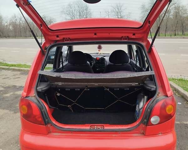 Красный Дэу Матиз, объемом двигателя 0.8 л и пробегом 106 тыс. км за 1800 $, фото 10 на Automoto.ua