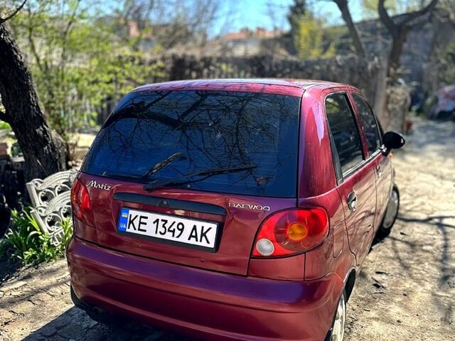 Красный Дэу Матиз, объемом двигателя 0.8 л и пробегом 131 тыс. км за 2600 $, фото 8 на Automoto.ua
