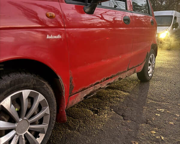 Деу Матіз 2007 у Києві на Automoto.ua Червоний Деу Матіз, об'ємом двигуна 0.8 л та пробігом 180 тис. км за 1600 $, фото 3 на Automoto.ua
