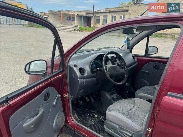 Красный Дэу Матиз, объемом двигателя 0.8 л и пробегом 99 тыс. км за 1599 $, фото 16 на Automoto.ua