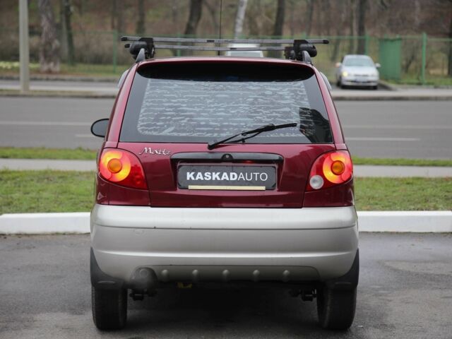 Красный Дэу Матиз, объемом двигателя 1 л и пробегом 204 тыс. км за 3300 $, фото 4 на Automoto.ua