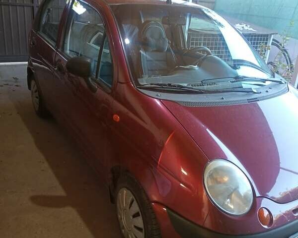 Красный Дэу Матиз, объемом двигателя 0.8 л и пробегом 94 тыс. км за 3200 $, фото 7 на Automoto.ua