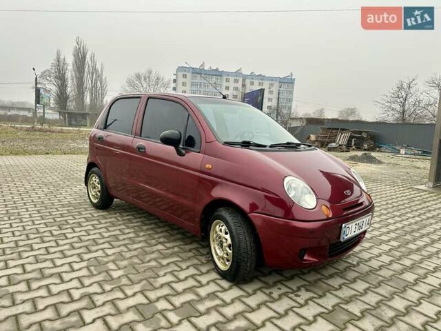 Красный Дэу Матиз, объемом двигателя 0.8 л и пробегом 174 тыс. км за 2700 $, фото 5 на Automoto.ua