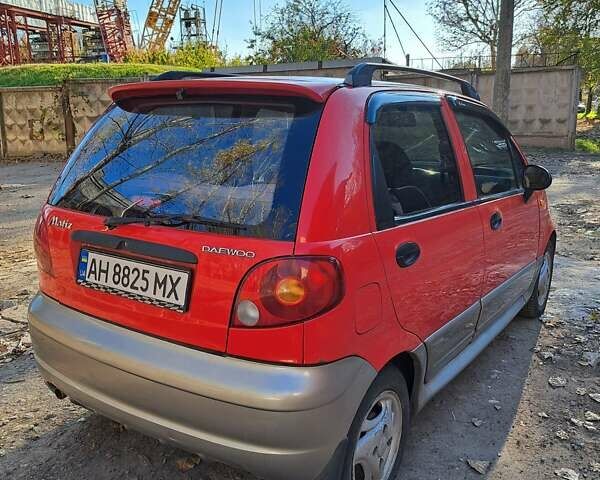 Червоний Деу Матіз, об'ємом двигуна 1 л та пробігом 100 тис. км за 1700 $, фото 4 на Automoto.ua