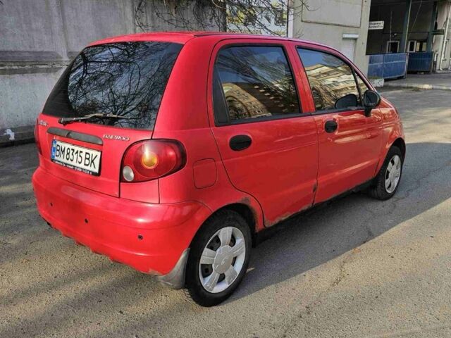 Червоний Деу Матіз, об'ємом двигуна 0.8 л та пробігом 151 тис. км за 1700 $, фото 3 на Automoto.ua
