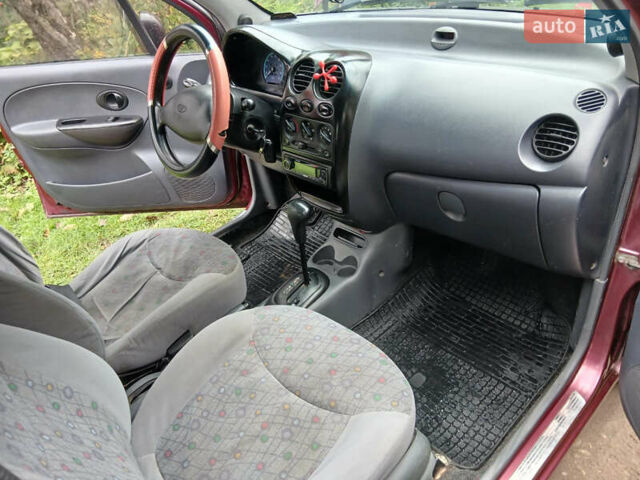 Червоний Деу Матіз, об'ємом двигуна 0.8 л та пробігом 156 тис. км за 3200 $, фото 11 на Automoto.ua